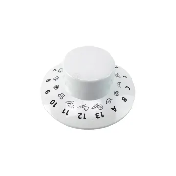 Buton rotativ pentru mașină de spălat rufe HOTPOINT INDESIT 482000032129 C00297772 WHIRLPOOL 488000508909 Original